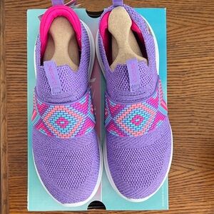 Skechers Kids Vibrant Purple Slip-On Sneakers